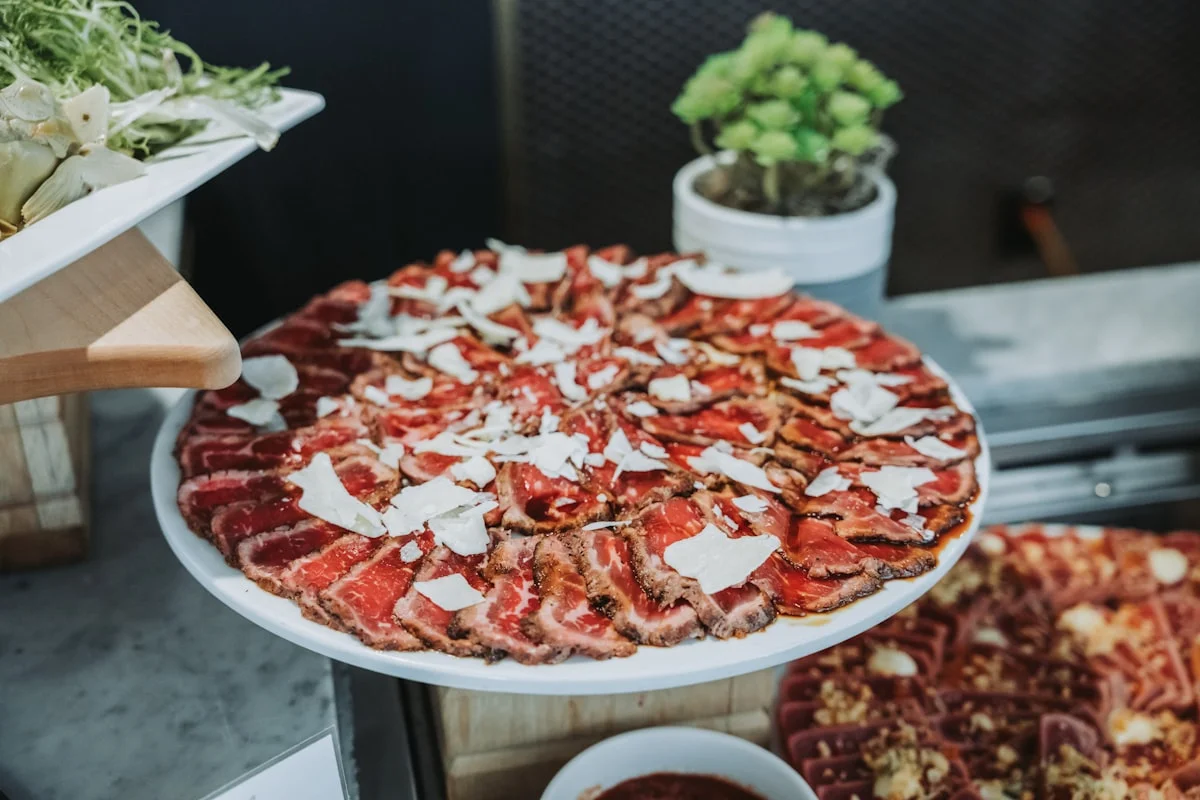 Carpaccio de ternera angus